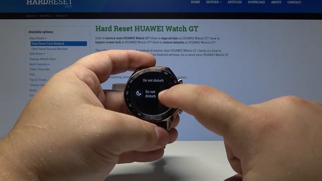 How to Activate Do Not Disturb Mode in HUAWEI Watch GT - Silent Mode смотреть онлайн