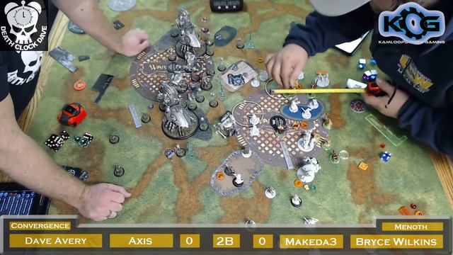Warmachine & Hordes Battle Report - Menoth (Harbinger) vs Convergence (Axis) смотреть онлайн