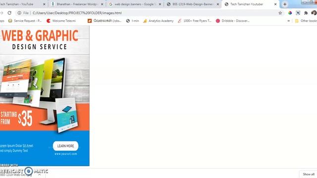 HTML Tutorial for Beginners Tamil - 05 - HTML IMAGE TAGS смотреть онлайн