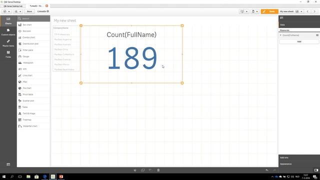 Qlik Sense Desktop - Exact Synergy Webservices смотреть онлайн