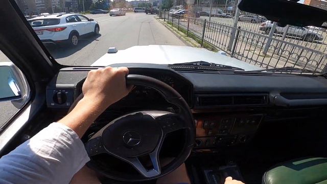 1996 Mercedes G klass (BRABUS) POV Test Drive смотреть онлайн