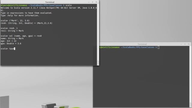 case classes (in Scala) смотреть онлайн