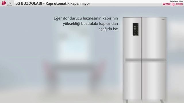 [LG BUZDOLABI] - Kapı otomatik kapanmıyor смотреть онлайн