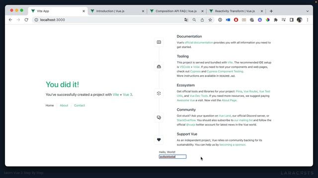 Learn Vue 3 - Ep 18, Two Mental Leaps to Script Setup смотреть онлайн