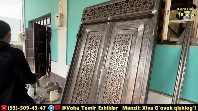 ЯНГИ ТЕМИР ЭШИК ВА ДАРВОЗА НАРХЛАРИ + СКИДКА | XIVA ESHIKLARI #eshik