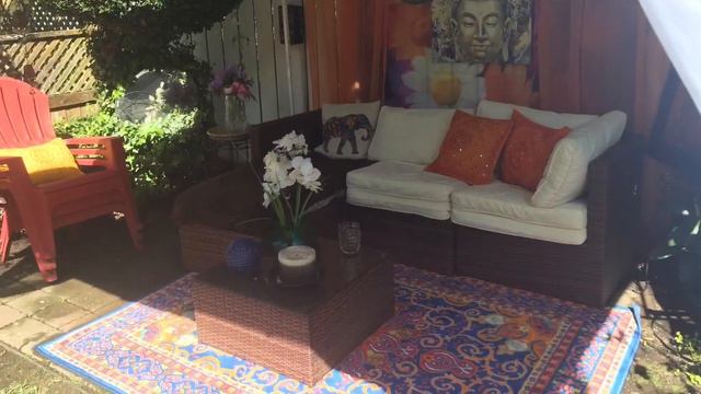 DIY outdoor seating Area смотреть онлайн