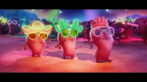 ТАНЦУЮЩИЕ вкусовые СОСОЧКИ, реклама мороженного чистая линия 10 часов