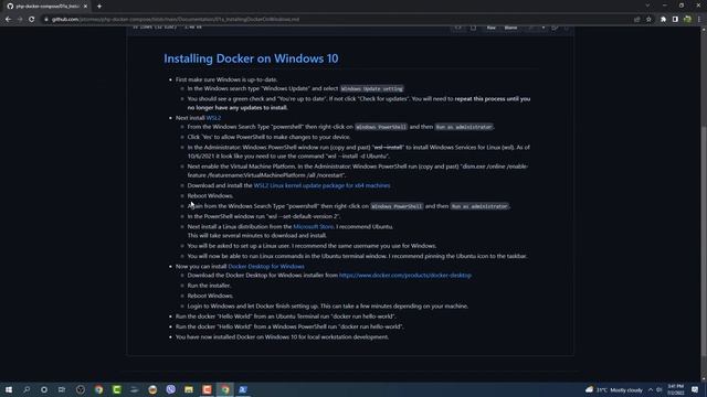 Docker for Windows Installation Guide 2022 смотреть онлайн