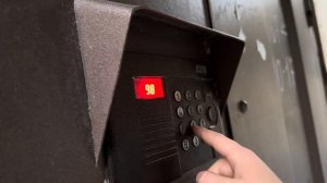 Домофон eltis DP400RD16 с видео наблюдения. Ул. М.Горького 107А, подъезд 2 ( г Самара )