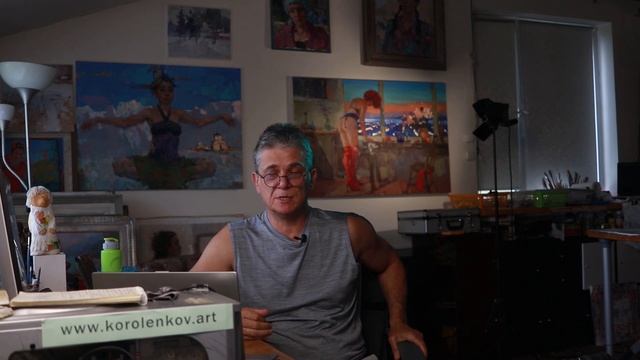 1192 ЧЕСТНАЯ ЖИВОПИСЬ _ рисование. Короленков смотреть онлайн