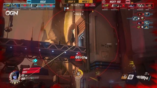 Overwatch | Best Plays of the Game - Rogue meets Korean Widowmaker | OGN APEX S3 смотреть онлайн