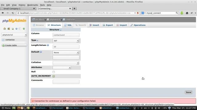 PHP Tutorial- Part V - Tamil - Creating Database смотреть онлайн
