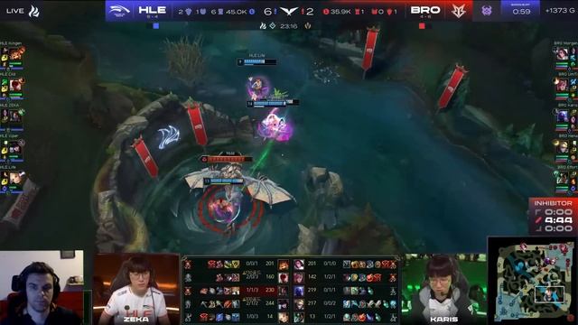 HLE vs BRO Highlights Game 3 LCK Spring Season 2023 W6D2 Hanwha Life Esports vs BRION by Onivia смотреть онлайн