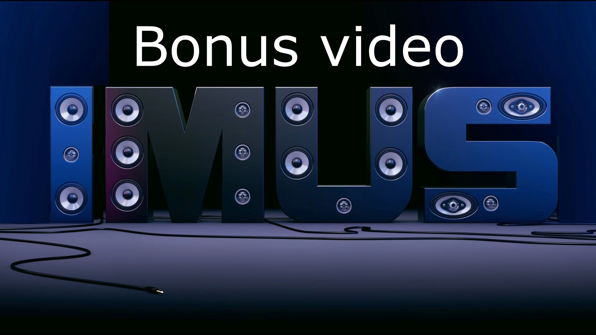 №1 Bonus Video 8 Tracks IMUS