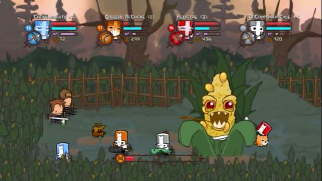 Castle Crashers Part 7: CORRRRRRN! смотреть онлайн