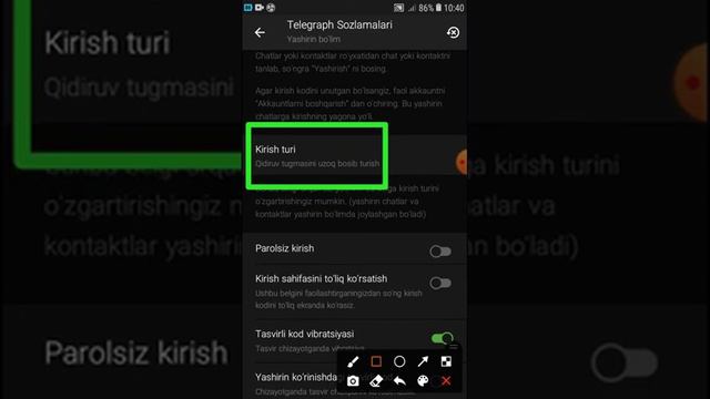 Telegramda chatlarni yashirish смотреть онлайн