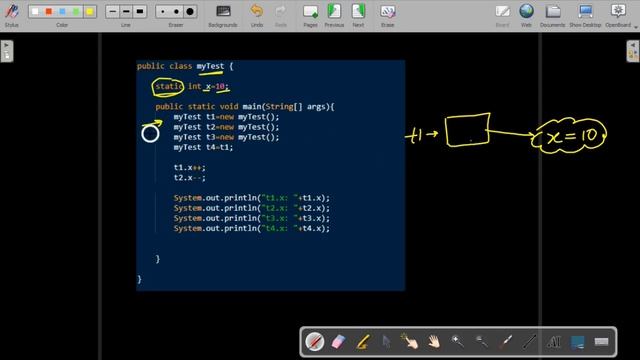 Static Variable | Simple Explanation with Example | Java смотреть онлайн