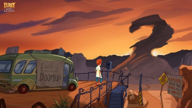 The Desert Sunset - Elroy And The Aliens Soundtrack смотреть онлайн