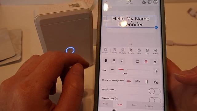 Niimbot D110 Label Printer Setup & Review