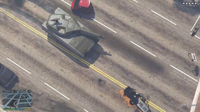 GTA 5 Five Star TM-02 KHANJALI Rampage with Michael Franklin Trevor (Police Chase & Valkyrie Escape смотреть онлайн