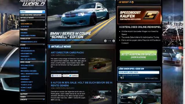 NFS World-Ford Police Interceptor Reedem-Code March 2013(expired) смотреть онлайн