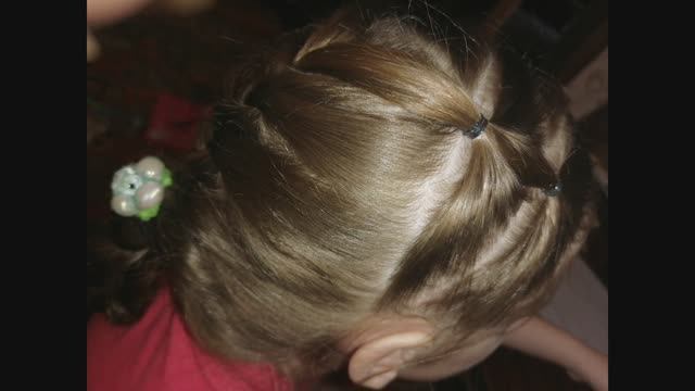 Прическа для девочки