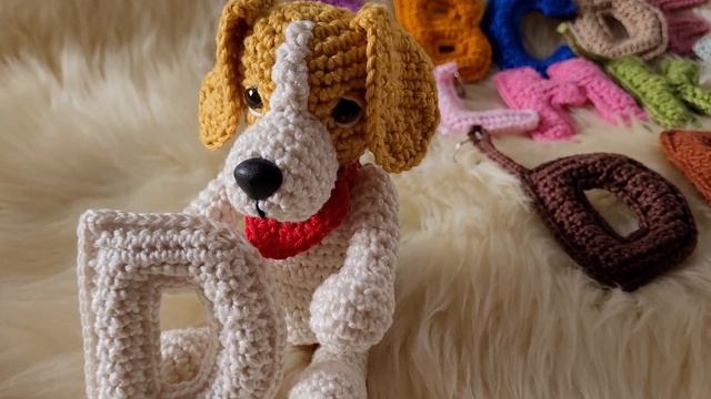 Letra D Amigurumi - Crochê (Próxima Aula)