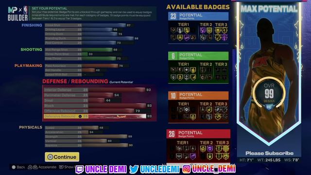 How to unlock "THE STIFLE TOWER" Replica build on NBA 2K23! смотреть онлайн