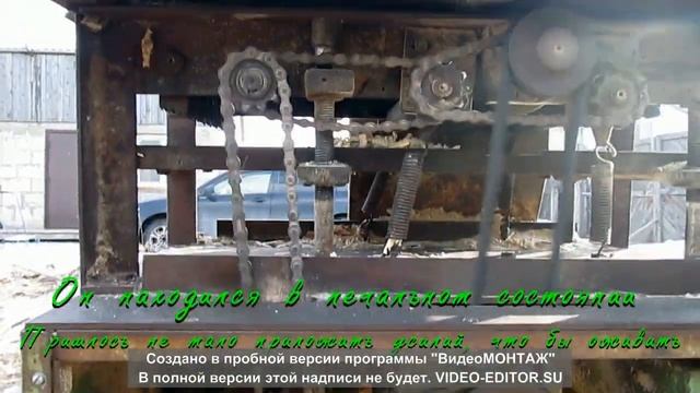 Восстановил старый фуговально-рейсмусовый станок Советских времен. смотреть онлайн