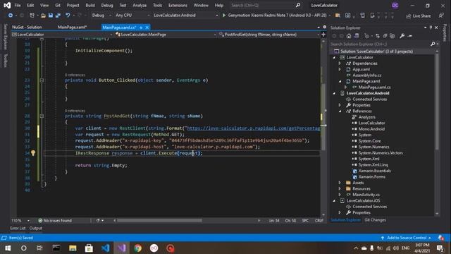 How to use free API in Xamarin Forms смотреть онлайн