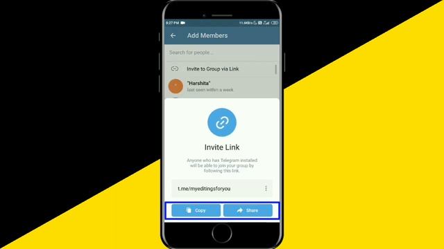 How To Copy Telegram channel's Link || Get Channel's Link || Copy Link 2022 смотреть онлайн