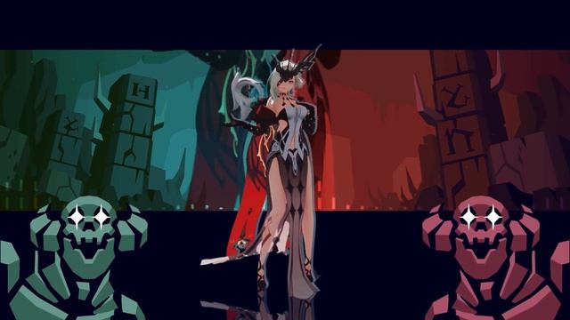 [MMD] ALL Genshin Impact Characters Helltaker Dance (Up to 2.0) смотреть онлайн
