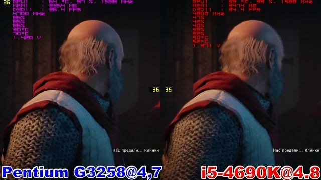 Pentium G3258 vs i5-4690K in Assassin's Creed Unity (GTX 970) смотреть онлайн