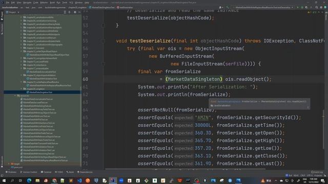 53 - Java Serialization with Singleton pattern and readResolve() - Unit Tests Code Demo смотреть онлайн