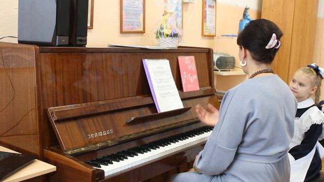 Открытый урок по классу фортепиано преподавателя Калаганской Ольги Николаевны смотреть онлайн