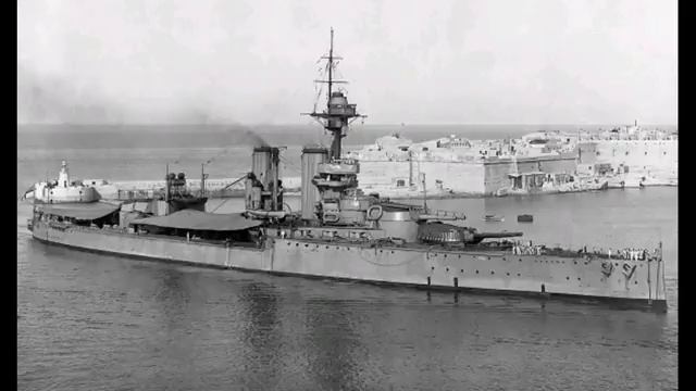 LJ150325 136 foto history Линкор HMS Ajax в Grand Harbour, смотреть онлайн