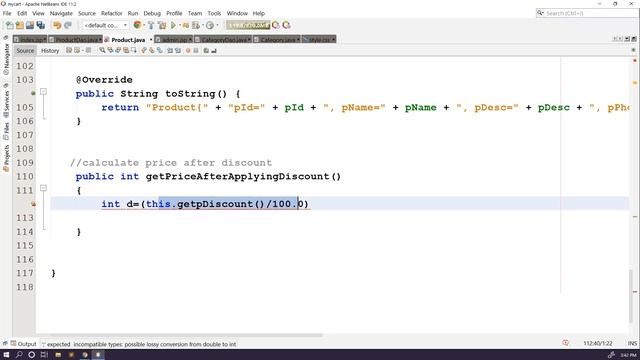 #22. Calculating Product Price dynamic using Java | Ecommerce project tutorial using java смотреть онлайн