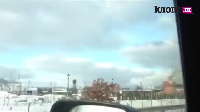 Под Калининградом горит "замок Нессельбек" смотреть онлайн