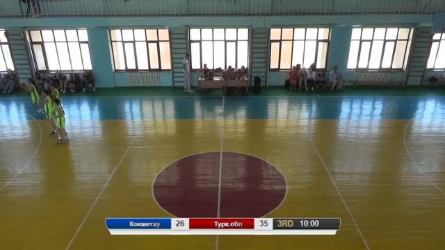 ? Летний ЧРК U-14 среди девушек : Туркестанская область - Кокшетау (08.06.2022) Игра за 3 место смотреть онлайн