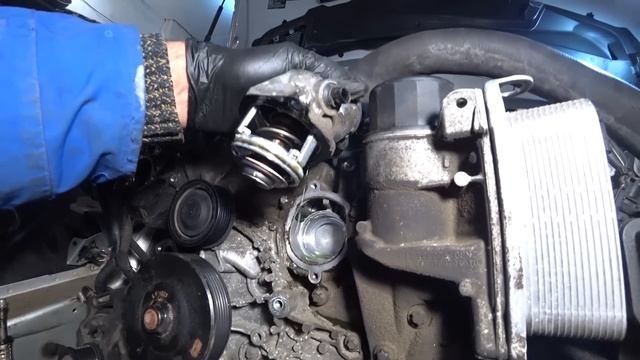 Ремонт мотора м 272 Мерседес. Часть 1