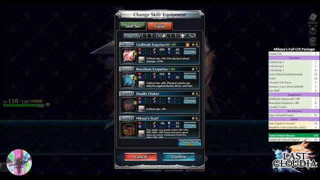 Mikasa the Crit QUEEN! | PDPS Showcase | Last Cloudia x Attack on Titan смотреть онлайн