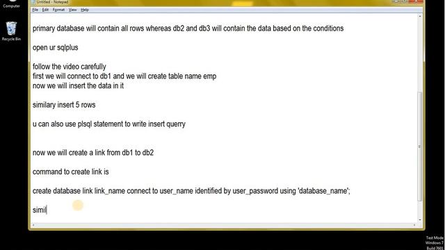 Oracle 11g - Horizontal Fragmentation смотреть онлайн
