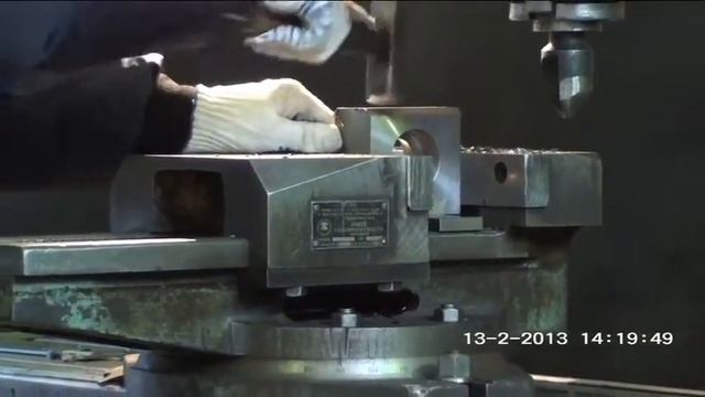 Изготовление на Советском фрезерном станке. смотреть онлайн