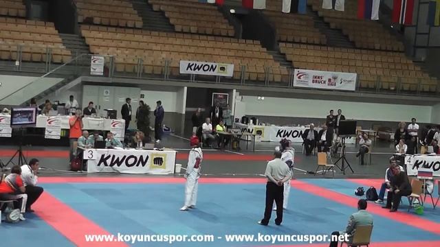 68kg Final LongobardiRa (ESP) vs (RUS) Daurov (2014 European TKD Championships Under-21) смотреть онлайн