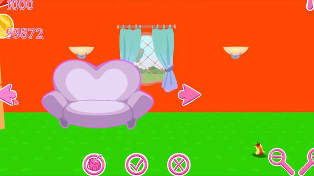 Карманная пони.Играем.Обновляем комнату для Радуги.Мультик игра для детей.Дружба это чудо. смотреть онлайн