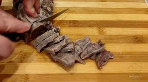 Салат из свиного языка - займет достойное место на любом праздничном столе