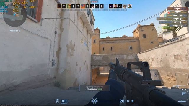 Counter Strike 2 - GTX 1050 TI 4GB + I5 7400 - Ultra vs Low 1080p смотреть онлайн