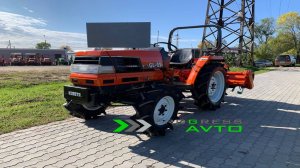 Японский минитрактор бу с реверсом кубота 23 с документами контроль глубины вспашки ПСМ Kubota GL23