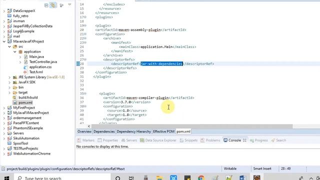Creating an Executable jar from Maven based JavaFX Project | JavaFX Tutorial for Beginners смотреть онлайн
