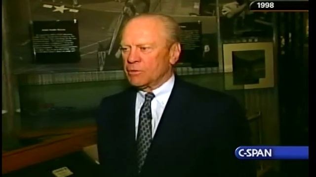 Tour of Ford Presidential Museum by President Gerald Ford 1998 смотреть онлайн